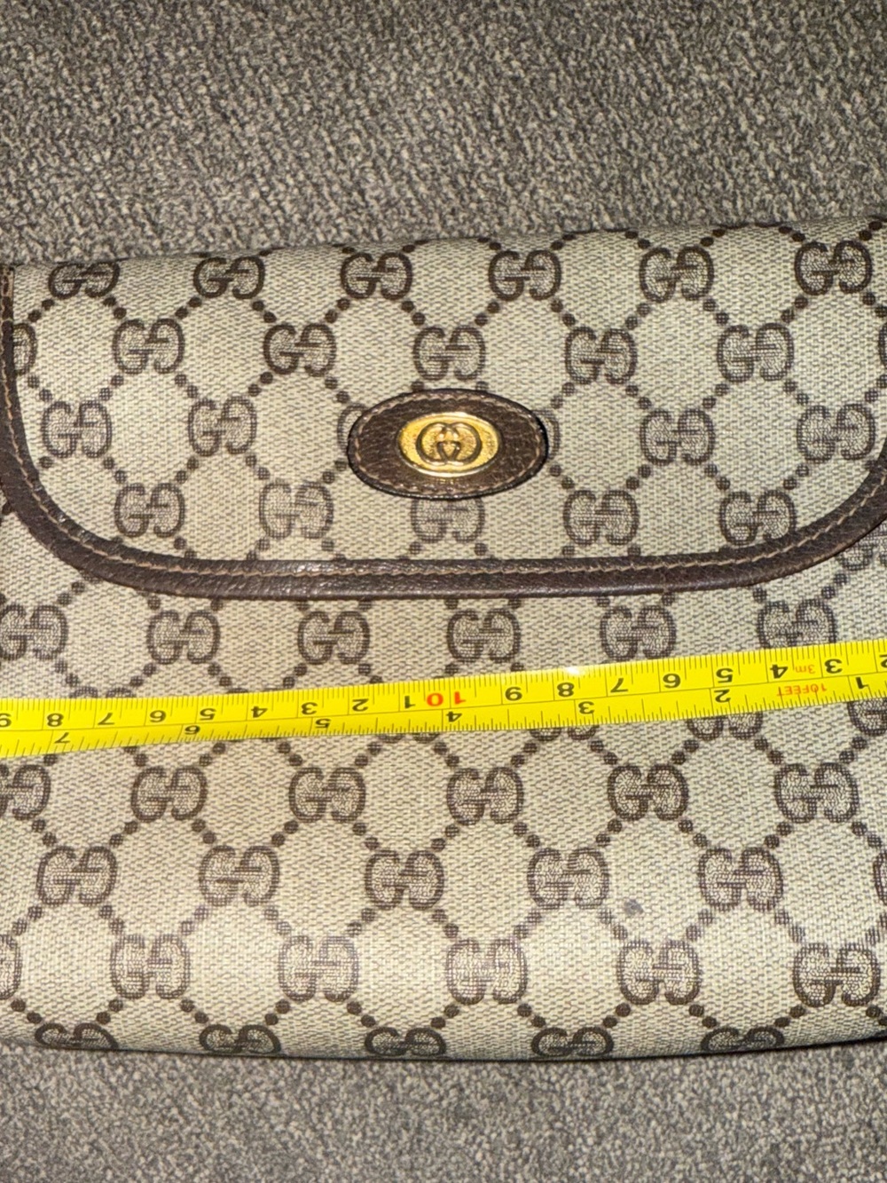 Vintage Gucci GG Supreme Pouch Clutch (No Strap) - Picture 12 of 12